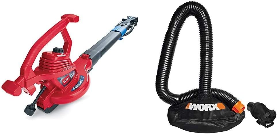 Leaf Blower Vacuum, Variable-Speed, 12 amp J74060