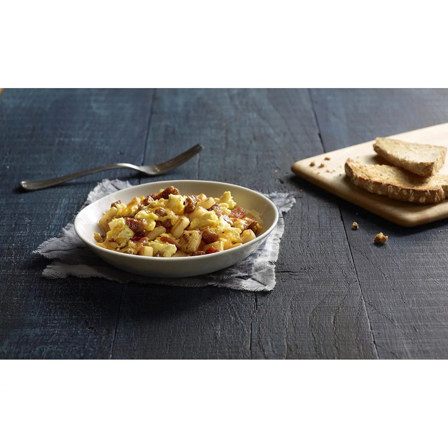 Meat Lovers Breakfast Bowls, 3 Boxes (24 Bowls Total), Potatoes, Sausage, Eggs, Cheddar Cheese, Bacon, Frozen Meal U477476