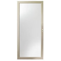36 in. x 80 in. Sandtone Right-Hand Fullview Aluminum Storm Door Q254571