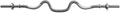 Triceps and Biceps Combo Curl Bar for 1-inch Weight Plates Z5127