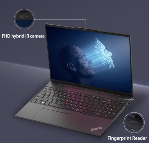 16" FHD+ Laptop with AMD Ryzen 7 7730U, 16GB RAM, 512GB SSD, Fingerprint, Backlit, FHD Webcam, Wi-Fi, Ethernet, Win 11 Pro, Black W981791