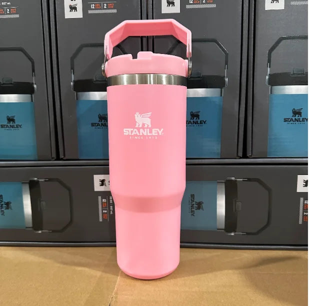 30 Oz. IceFlow Tumbler with Flip Straw Cherry Blossom I321910