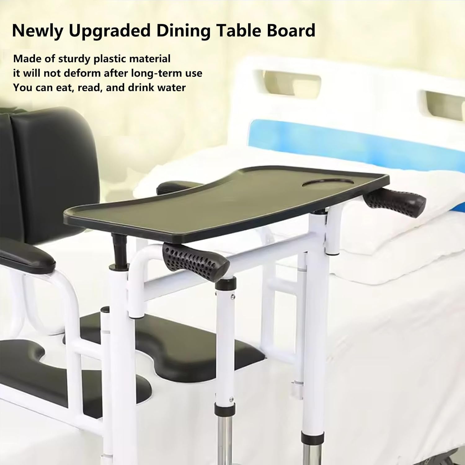 Hydraulic Patient Lift Transfer Chair with Toilet and Tray Table J4197