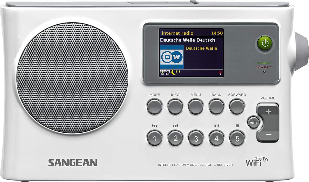 Gray/White Internet Radio with Color Display Q220403