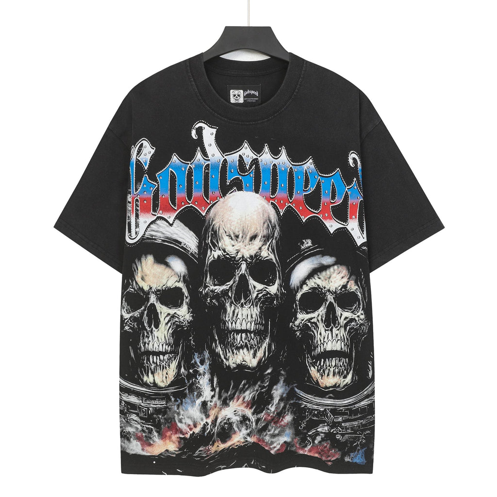 Godspeed World Tour Skull Graphic T-Shirt