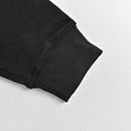 Moncler 26SS Archive Artistic Script Logo Crew Neck Sweatshirt — Black